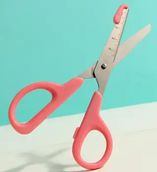 14.5CM Children Safety Scissors Stainless Steel Student Scissors Promotion Hand Tools With Scale
14.5CM Children Safety Scissors Stainless Steel Student Scissors Promotion Hand Tools With Scale