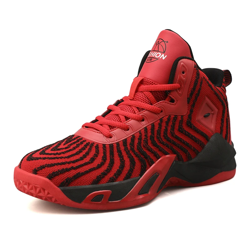 Outdoor Basketball Shoes Men Red Black Comfortable Man Sport Professional Trainer Comfortable Male Sneakers Basketball
Outdoor Basketball Shoes Men Red Black Comfortable Man Sport Professional Trainer Comfortable Male Sneakers Basketball