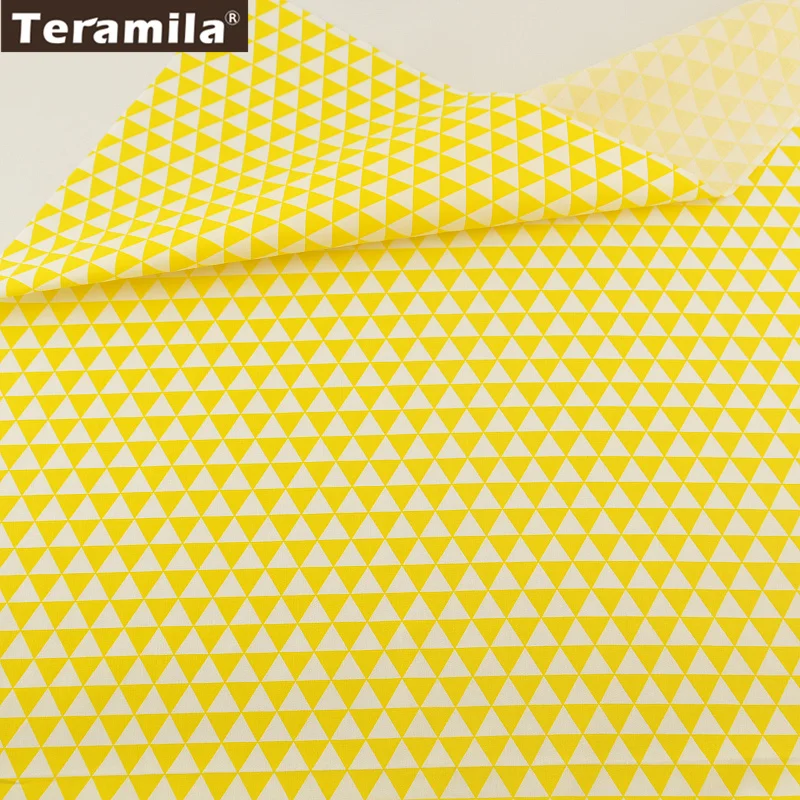Yellow Geometry Designs TERAMILA 100% Cotton Fabric Twill Fat Quarter Home Textile Material Bed Sheet Patchwork Quilting Tecido
Yellow Geometry Designs TERAMILA 100% Cotton Fabric Twill Fat Quarter Home Textile Material Bed Sheet Patchwork Quilting Tecido