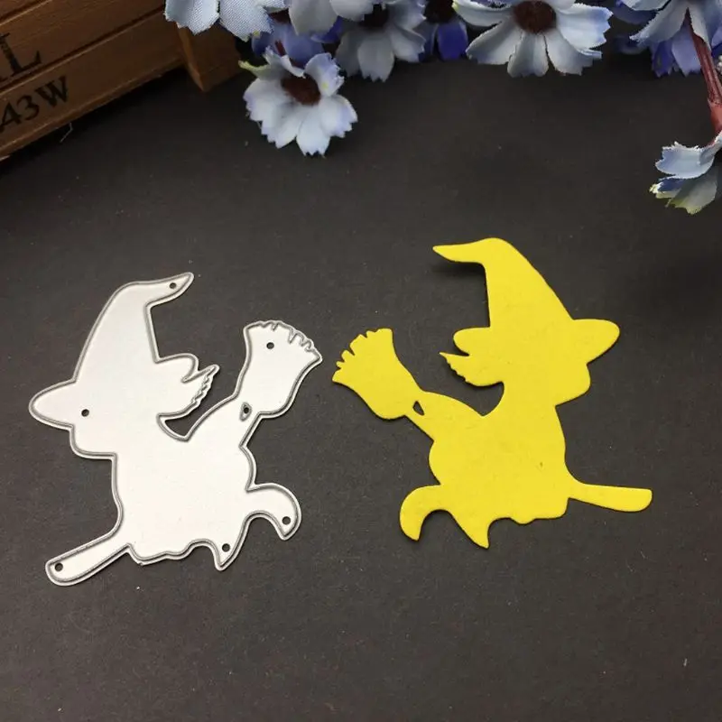 1 set Halloween Witch Metal Cutting Dies Stencil DIY Scrapbooking Album Stamp Paper Card Embossing Craft Decor
1 set Halloween Witch Metal Cutting Dies Stencil DIY Scrapbooking Album Stamp Paper Card Embossing Craft Decor