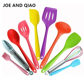 Free shipping Colorful Silicone kitchen tools10-piece non-stick pan set kitchen cake tools Baking utensils set brush spoon tuner
Free shipping Colorful Silicone kitchen tools10-piece non-stick pan set kitchen cake tools Baking utensils set brush spoon tuner