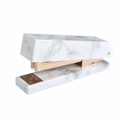 marble fashion office Rose gold stapler acrylic stapler small fresh stone color standard stapler
marble fashion office Rose gold stapler acrylic stapler small fresh stone color standard stapler