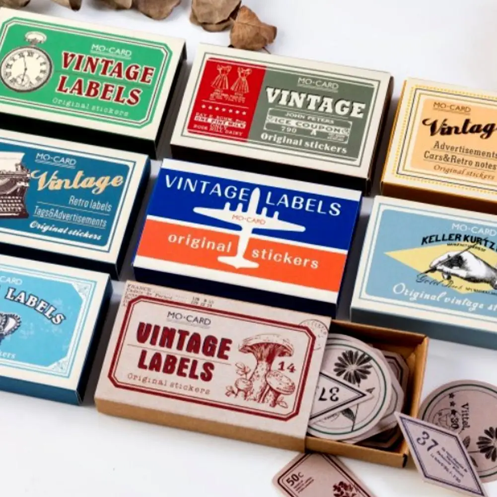 60 pcs/Box DIY Album Diary Scrapbooking Matchbox sticker Creative Vintage Writable Paper Stickers Decoration Stationery Stickers
60 pcs/Box DIY Album Diary Scrapbooking Matchbox sticker Creative Vintage Writable Paper Stickers Decoration Stationery Stickers