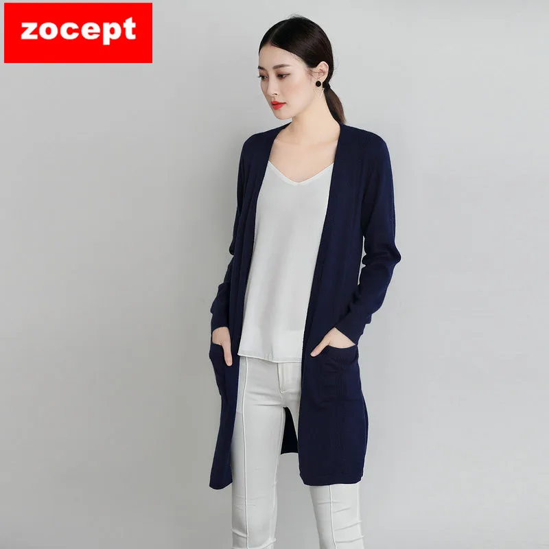 zocept Spring Autumn Fashion Cashmere Blend Sweater Women 2017 Thin Section V-Neck Full Sleeve Solid Color Knitted Cardigans
zocept Spring Autumn Fashion Cashmere Blend Sweater Women 2017 Thin Section V-Neck Full Sleeve Solid Color Knitted Cardigans
