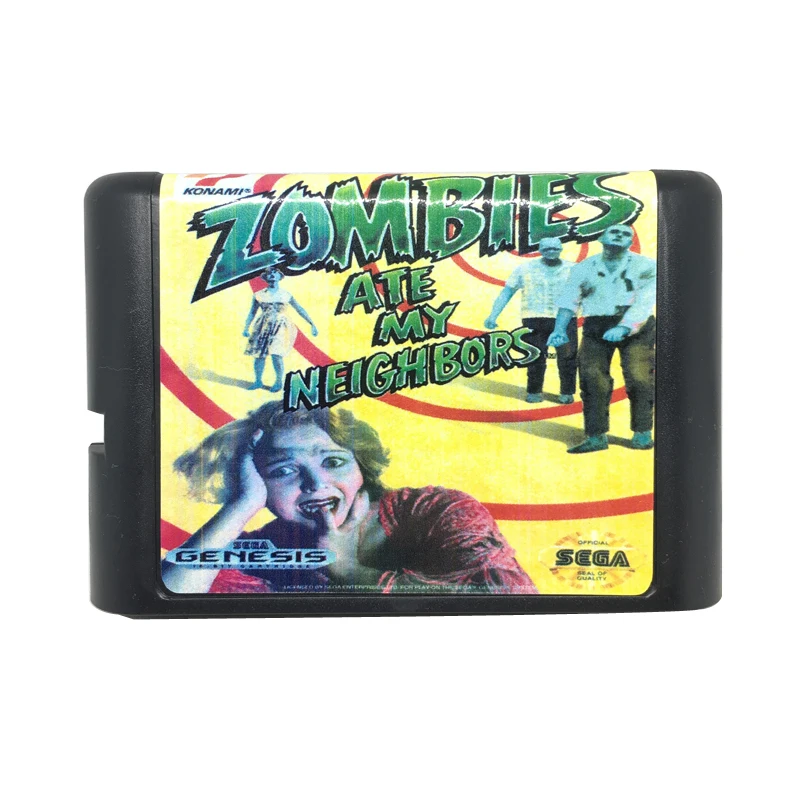 Zombies ate my neighbours 16 bit Game Card Game Cartridge for Sega Mega Drive / Genesis System EUR/USA Shell
Zombies ate my neighbours 16 bit Game Card Game Cartridge for Sega Mega Drive / Genesis System EUR/USA Shell
