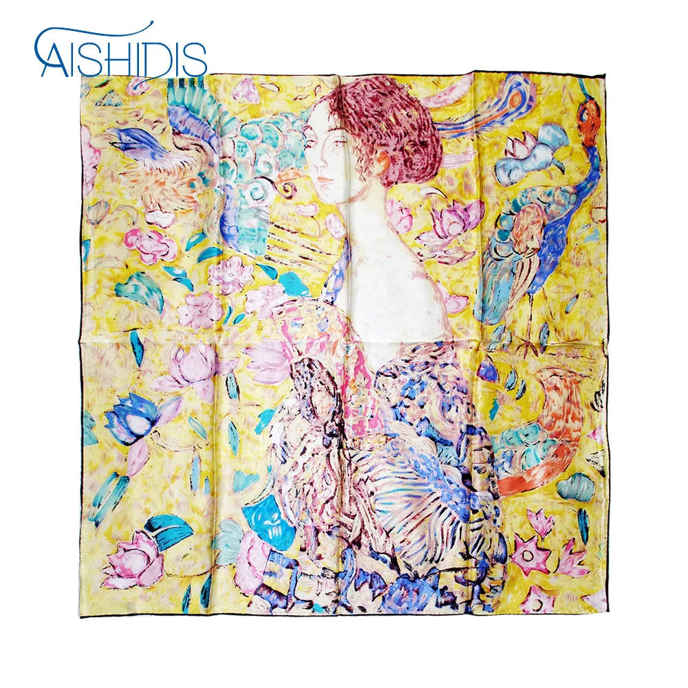Aishidis Big Square Silk Scarf 100% Luxurious Satin Charmeuse Poncho Headband Decoration Accessory
Aishidis Big Square Silk Scarf 100% Luxurious Satin Charmeuse Poncho Headband Decoration Accessory