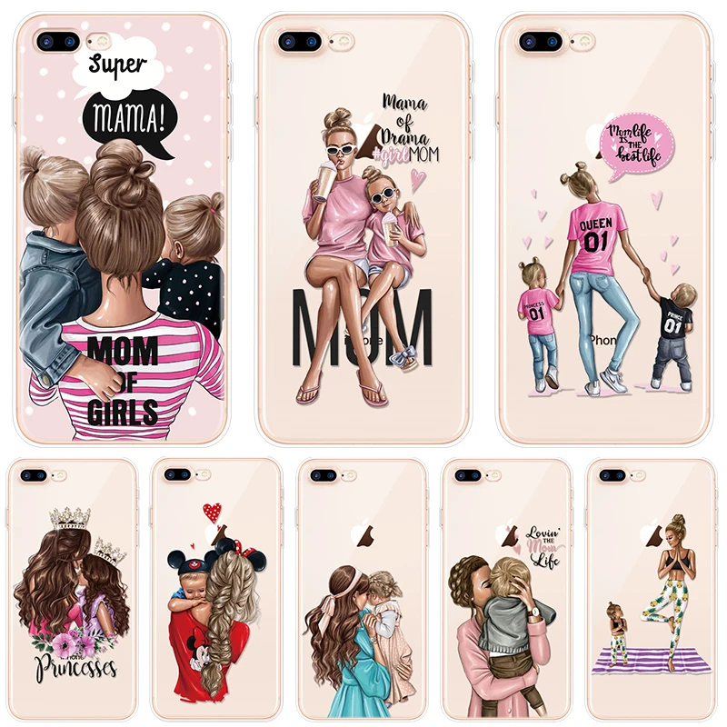 Fashion Black Brown Hair Baby Mom Girl Case For iPhone XR X XS Max Case for iphone 7 8 6s 6 Plus Cover for iphone 8Plus 10 Funda
Fashion Black Brown Hair Baby Mom Girl Case For iPhone XR X XS Max Case for iphone 7 8 6s 6 Plus Cover for iphone 8Plus 10 Funda