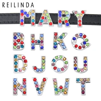 1300PCS/Lot 8MM Colorful Full Rhinestone Slide Letters"A-Z""Letters Choose Freely" Fit DIY Wristband Bracelet Wholesale
1300PCS/Lot 8MM Colorful Full Rhinestone Slide Letters"A-Z""Letters Choose Freely" Fit DIY Wristband Bracelet Wholesale