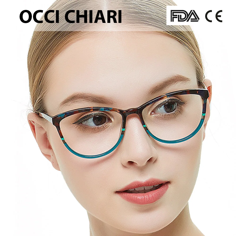 OCCI CHIARI Italy-design Glasses women Frame Eyewear Frame Spectacles Oculos Lunettes Gafas Demi Colour Gift W-CORSO
OCCI CHIARI Italy-design Glasses women Frame Eyewear Frame Spectacles Oculos Lunettes Gafas Demi Colour Gift W-CORSO