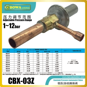 It maintains a constant evaporator pressure for applications when close control of evaporator pressure and temp. is required
It maintains a constant evaporator pressure for applications when close control of evaporator pressure and temp. is required