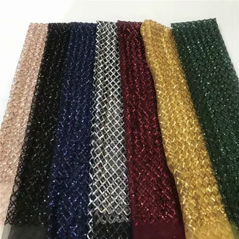 African embroidered Sequins lace fabrics 2018 Latest Sequin Fabric High Quality Tulle Green Lace Fabric For Party Dress
African embroidered Sequins lace fabrics 2018 Latest Sequin Fabric High Quality Tulle Green Lace Fabric For Party Dress