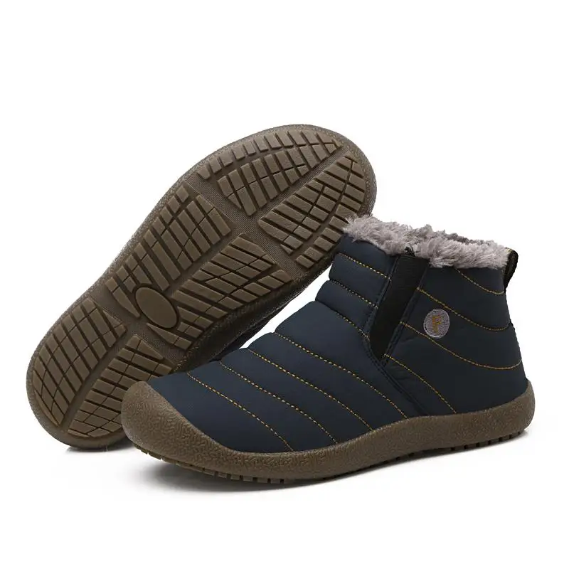 MIUBU Large size 36-47 Hot Men Winter Shoes Solid Color Snow Boot Plush Inside Antiskid Bottom Keep Warm proof black gray blue
MIUBU Large size 36-47 Hot Men Winter Shoes Solid Color Snow Boot Plush Inside Antiskid Bottom Keep Warm proof black gray blue