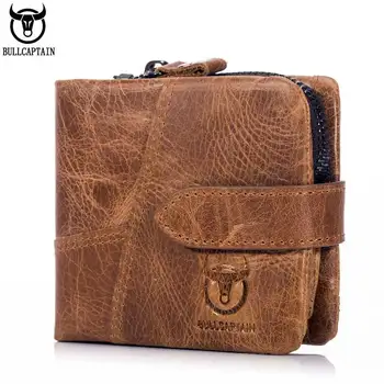 BULLCAPTAIN Genuine Leather Trifold Wallet Men Short Wallet Casual Male Hasp Zipper Wallets Card Holder Money Bags Purse NCZ053
BULLCAPTAIN Genuine Leather Trifold Wallet Men Short Wallet Casual Male Hasp Zipper Wallets Card Holder Money Bags Purse NCZ053