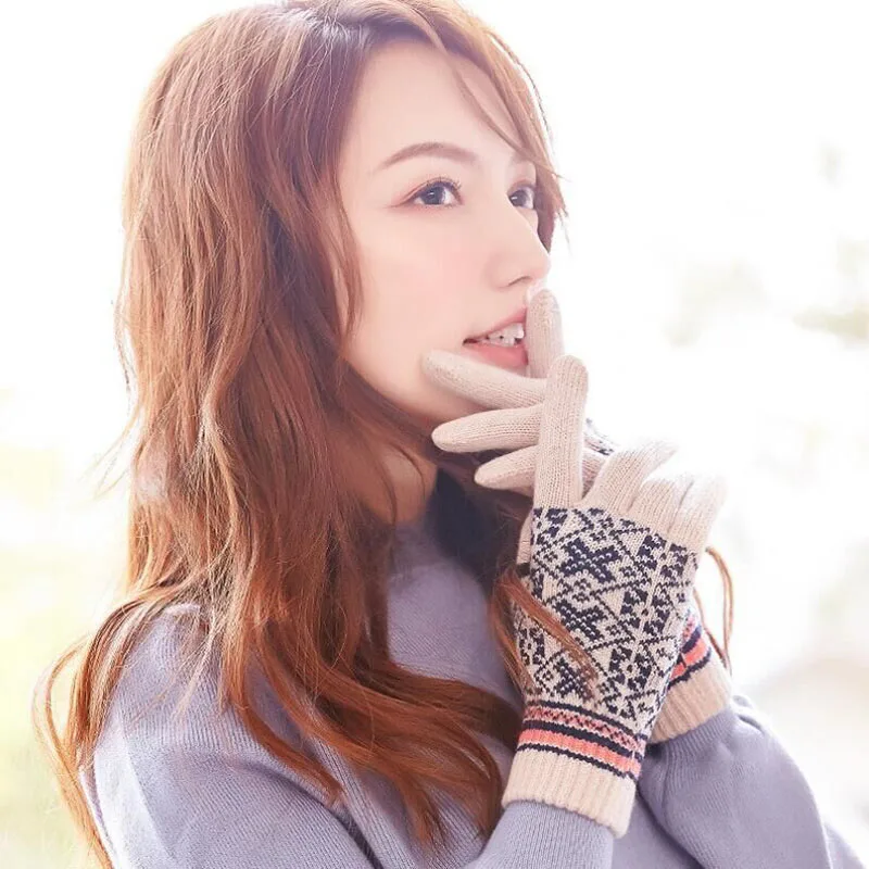 Gloves knitted Winter Warm Men and Women Smartphone Using Gloves Thicken Creative Print Hot Quality Mitten Casual Gloves
Gloves knitted Winter Warm Men and Women Smartphone Using Gloves Thicken Creative Print Hot Quality Mitten Casual Gloves