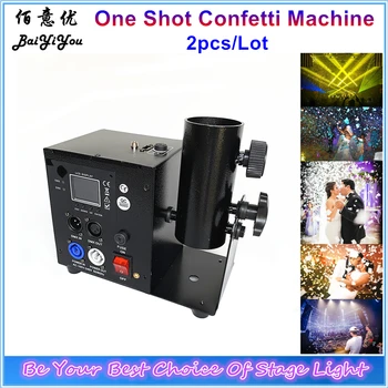 2pcs/Lot One Head Confetti Cannon DMX Wireless Remote Single Shot Confetti Launcher Machine Confetti Shooter
2pcs/Lot One Head Confetti Cannon DMX Wireless Remote Single Shot Confetti Launcher Machine Confetti Shooter