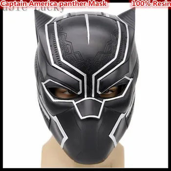 Top Grade 100% Resin Captain America Civil War Black Panther Cosplay Movie Panther Face Head Mask Head Helmet Cosplay Props
Top Grade 100% Resin Captain America Civil War Black Panther Cosplay Movie Panther Face Head Mask Head Helmet Cosplay Props