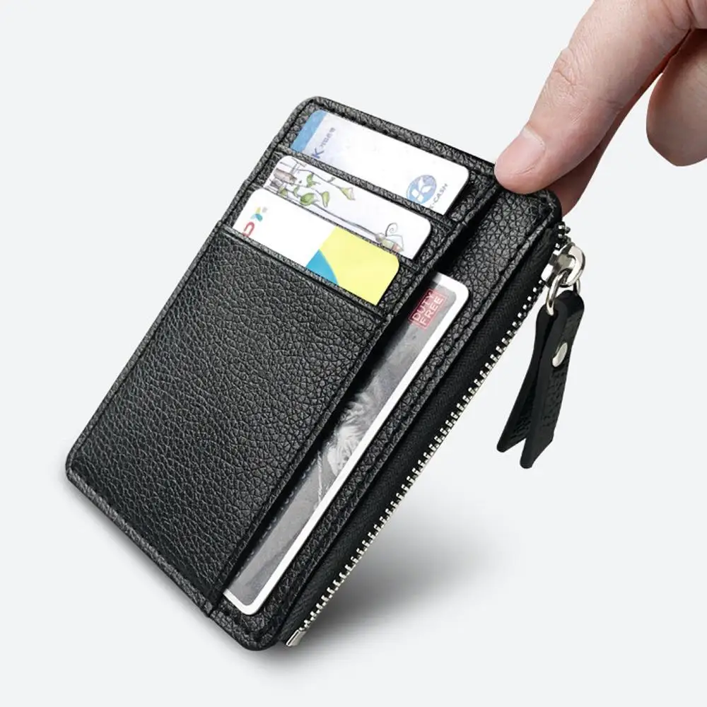 Men Wallets Fashion Solid Color Zipper coin pocket Business credit Card Position Wallet Men Leather Purse Men Carteira Billetera
Men Wallets Fashion Solid Color Zipper coin pocket Business credit Card Position Wallet Men Leather Purse Men Carteira Billetera