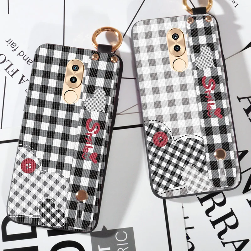 Wrist Strap phone case For Huawei Honor 5C 5X 6A 6X Lattice Printing Love Silicone Case For Huawei GR3 GR5 2017 Cover Cloth
Wrist Strap phone case For Huawei Honor 5C 5X 6A 6X Lattice Printing Love Silicone Case For Huawei GR3 GR5 2017 Cover Cloth