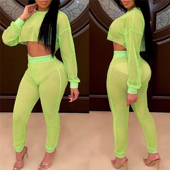 Women Beach Wear Summer Bikini Long Sleeve Crop Top Pants Fishnet Bikini Cover Up Ladies Beach Cover Up Ropa De Playa Para Mujer
Women Beach Wear Summer Bikini Long Sleeve Crop Top Pants Fishnet Bikini Cover Up Ladies Beach Cover Up Ropa De Playa Para Mujer