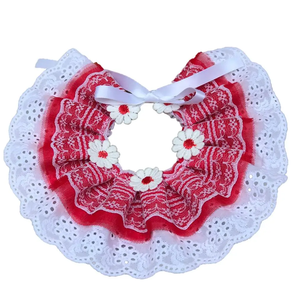 Dog Bib Sweet Flower Lace Dog Cat Bib Dribble Saliva Towel Neck Tie Collar Pet Supplies
Dog Bib Sweet Flower Lace Dog Cat Bib Dribble Saliva Towel Neck Tie Collar Pet Supplies