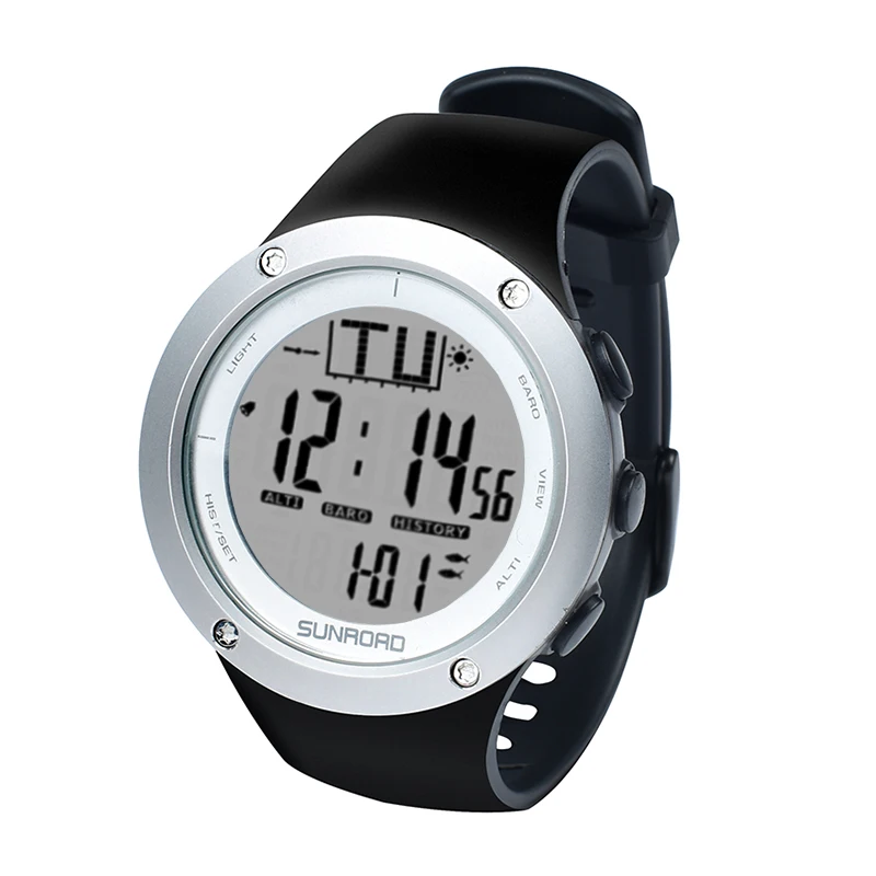 SUNROAD Men Digital Waterproof Sports Watches-Swimming Altimeter Thermometer Outdoor Sports Digital Waterproof WristWatch
SUNROAD Men Digital Waterproof Sports Watches-Swimming Altimeter Thermometer Outdoor Sports Digital Waterproof WristWatch