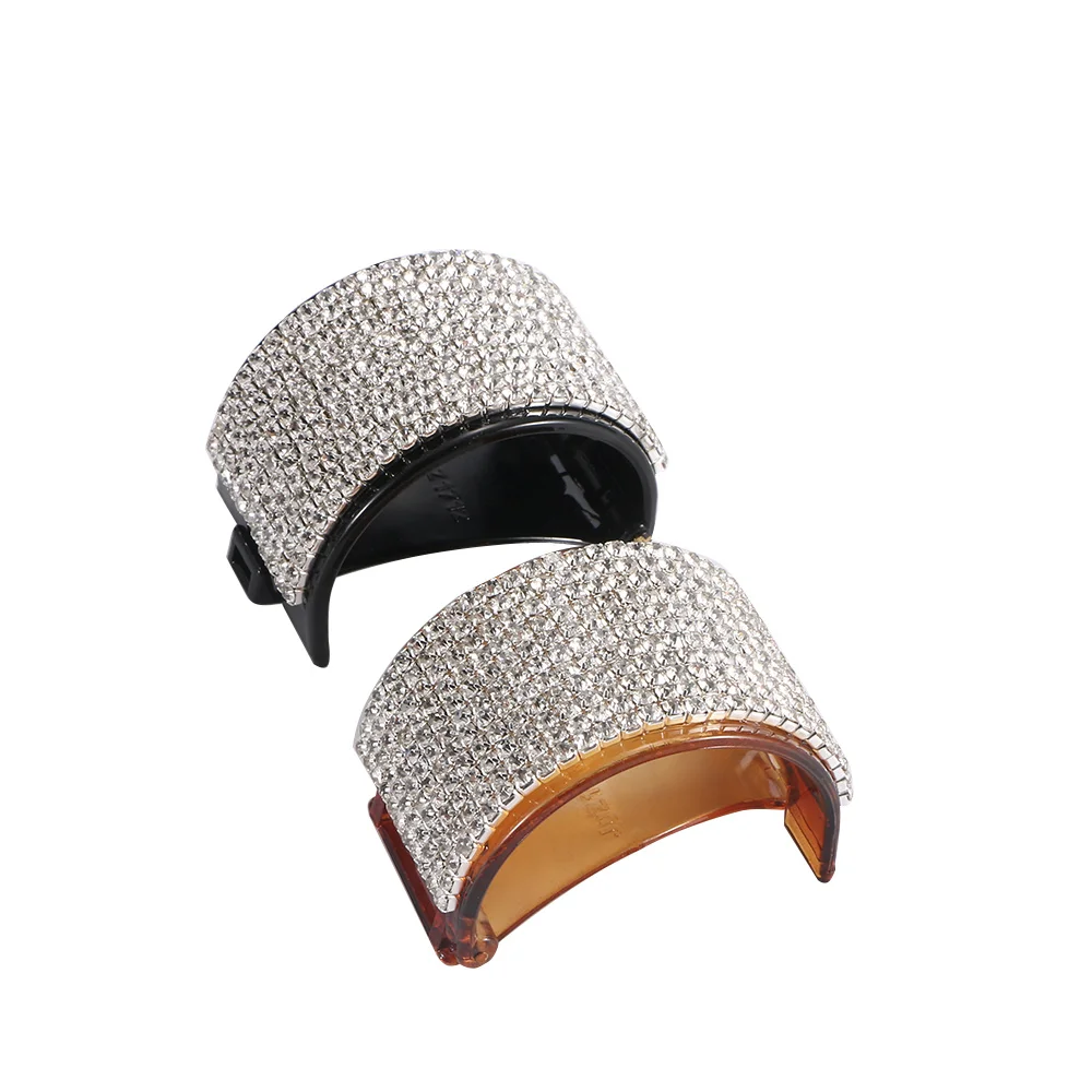 Round Hair Buckle for Women Crystals Jaw Clips Pretty Girl Ponytail Barrette Long Thick Hair Clip Claw Headwear Hair Accessories
Round Hair Buckle for Women Crystals Jaw Clips Pretty Girl Ponytail Barrette Long Thick Hair Clip Claw Headwear Hair Accessories