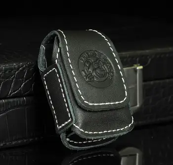 Geunine Leather Lighter packet Men Cigarette Lighter Holder Bag Small Box Lighter Case Super Match Cover Windproof Black Brown
Geunine Leather Lighter packet Men Cigarette Lighter Holder Bag Small Box Lighter Case Super Match Cover Windproof Black Brown
