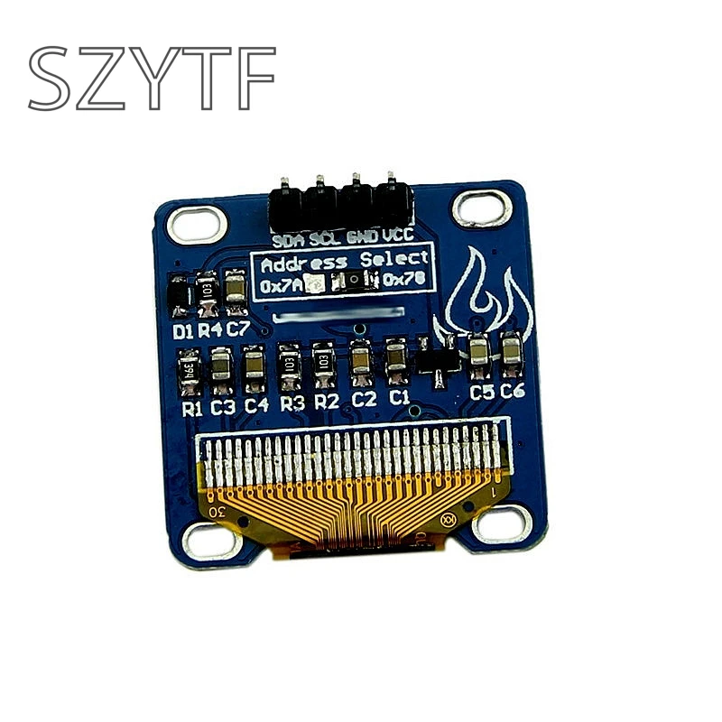 1.3 Inch White I2C IIC Serial 128X64 OLED LCD LED Display Module for 51 MSP420 STIM32 SCR FZ1426
1.3 Inch White I2C IIC Serial 128X64 OLED LCD LED Display Module for 51 MSP420 STIM32 SCR FZ1426