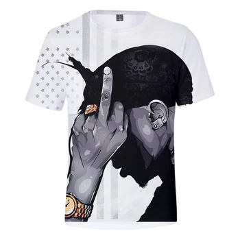 New 2019 Men's 3D print tupac 2pac T-shirt Short sleeve O-Neck Tshirt Hip Hop Swag harajuku Streetwear T shirt
New 2019 Men's 3D print tupac 2pac T-shirt Short sleeve O-Neck Tshirt Hip Hop Swag harajuku Streetwear T shirt