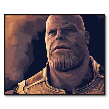 Avengers Painting by number Marvel DIY Digital Painting Thanos Oil Painting On Canvas For Living Room Home Decor
Avengers Painting by number Marvel DIY Digital Painting Thanos Oil Painting On Canvas For Living Room Home Decor