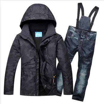 Men Ski Suit Ski Wear Skiing Snowboard Jacket Pant Windproof Waterproof Breathable Outdoor Sport Wear Male Suit Clothing Trouser
Men Ski Suit Ski Wear Skiing Snowboard Jacket Pant Windproof Waterproof Breathable Outdoor Sport Wear Male Suit Clothing Trouser
