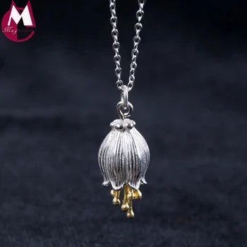 Pendant Necklace Women 100% 925 Sterling Silver Flower Handmade Plant Link Chain Valentines Day Gifts Punk Charms Jewelry YN65
Pendant Necklace Women 100% 925 Sterling Silver Flower Handmade Plant Link Chain Valentines Day Gifts Punk Charms Jewelry YN65