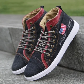 Sneakers Men Breathable Canvas Shoes 2019 Spring High top Sneakers Men Casual Shoes Cool Street Skateboarding Shoes A852
Sneakers Men Breathable Canvas Shoes 2019 Spring High top Sneakers Men Casual Shoes Cool Street Skateboarding Shoes A852