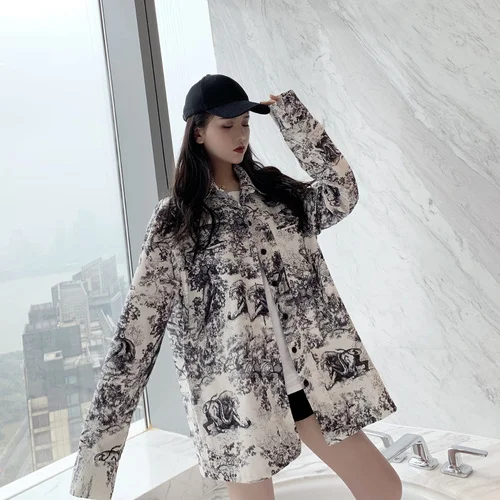 Animal Print Loose Casual Vintage Flowers Blouse 2019 Korean Chic Shirt Female Black Blusas Feminina Plus Size Shirt Women
Animal Print Loose Casual Vintage Flowers Blouse 2019 Korean Chic Shirt Female Black Blusas Feminina Plus Size Shirt Women