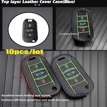 10pcs Car Key Cover Luminous Leather For Citroen PicassoC2/C3/C4C5/C6/C8/DS3/DS4/DS5/Nemo/C-Quatre Car Auto Key Case Bag shell
10pcs Car Key Cover Luminous Leather For Citroen PicassoC2/C3/C4C5/C6/C8/DS3/DS4/DS5/Nemo/C-Quatre Car Auto Key Case Bag shell