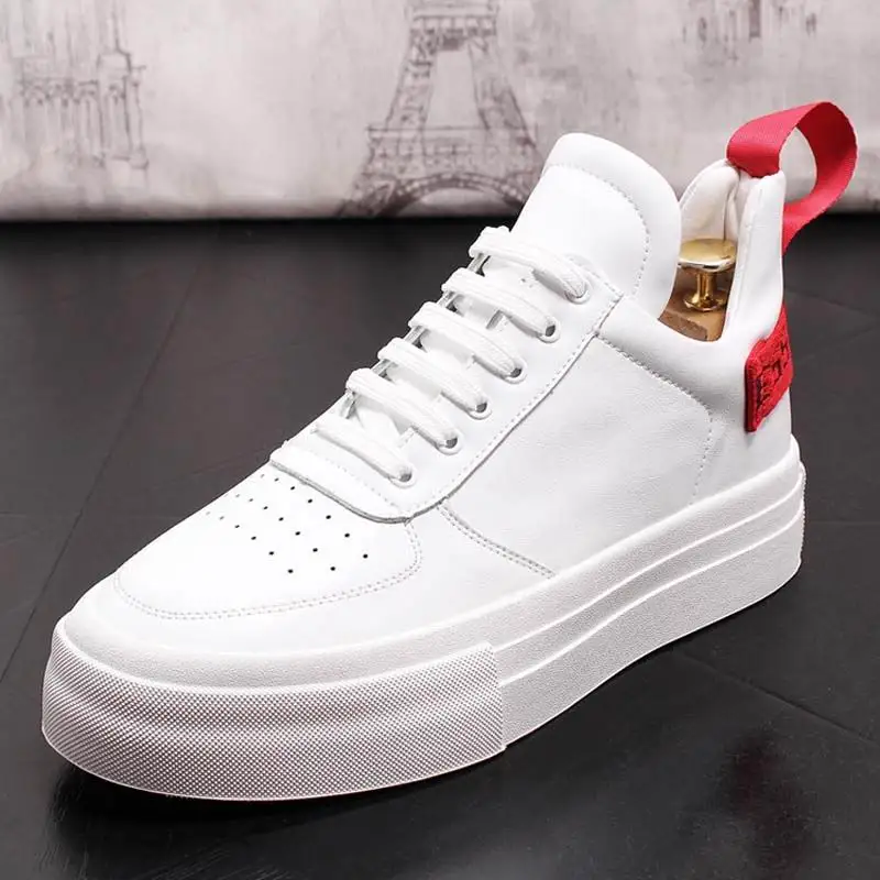 ERRFC Hot Selling Luxury Men White Casual Shoes Fashion Designer Lace Up Breathable Man Leisure Trending Shoes Male Platfrom
ERRFC Hot Selling Luxury Men White Casual Shoes Fashion Designer Lace Up Breathable Man Leisure Trending Shoes Male Platfrom
