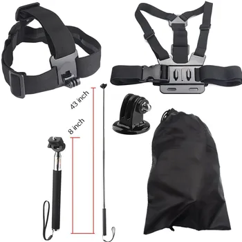Action Cam Accessories Chest Head Strap Floating Bobber Mount Tripod for XiaoYi SJCAM SJ4000 SJ4000 SJ7 Star SJ6 Gopro Eken
Action Cam Accessories Chest Head Strap Floating Bobber Mount Tripod for XiaoYi SJCAM SJ4000 SJ4000 SJ7 Star SJ6 Gopro Eken