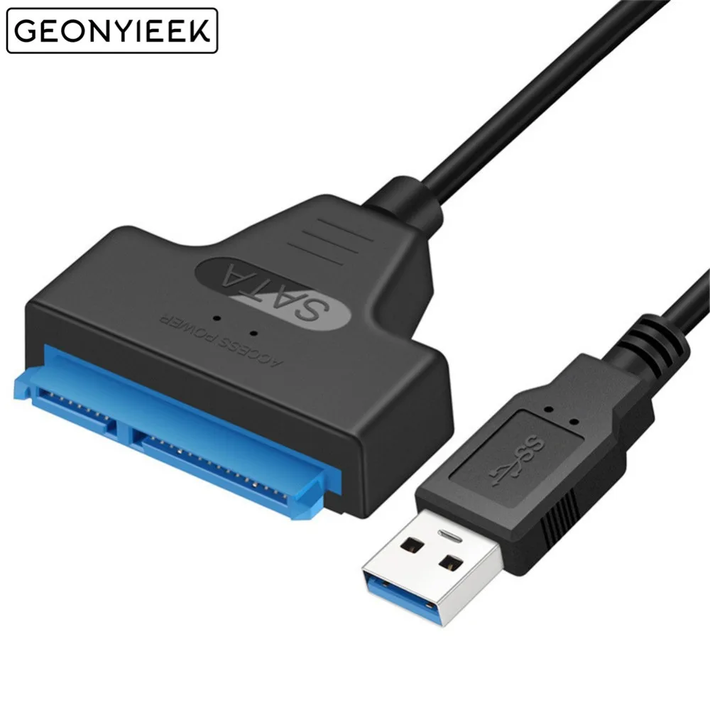 Sata To USB Adapter Sata 3.0 To Usb 3.0 Up To 6 Gbps Support 2.5 Inches External SSD HDD Hard Drive 22 Pin Sata III Cable
Sata To USB Adapter Sata 3.0 To Usb 3.0 Up To 6 Gbps Support 2.5 Inches External SSD HDD Hard Drive 22 Pin Sata III Cable