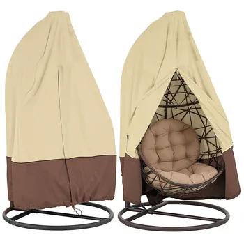 Outdoor Hanging Chair Cover Dustproof Waterproof Patio Wicker Rattan Swing Covers Anti-UV Windproof Garden Seat Resistant Case
Outdoor Hanging Chair Cover Dustproof Waterproof Patio Wicker Rattan Swing Covers Anti-UV Windproof Garden Seat Resistant Case