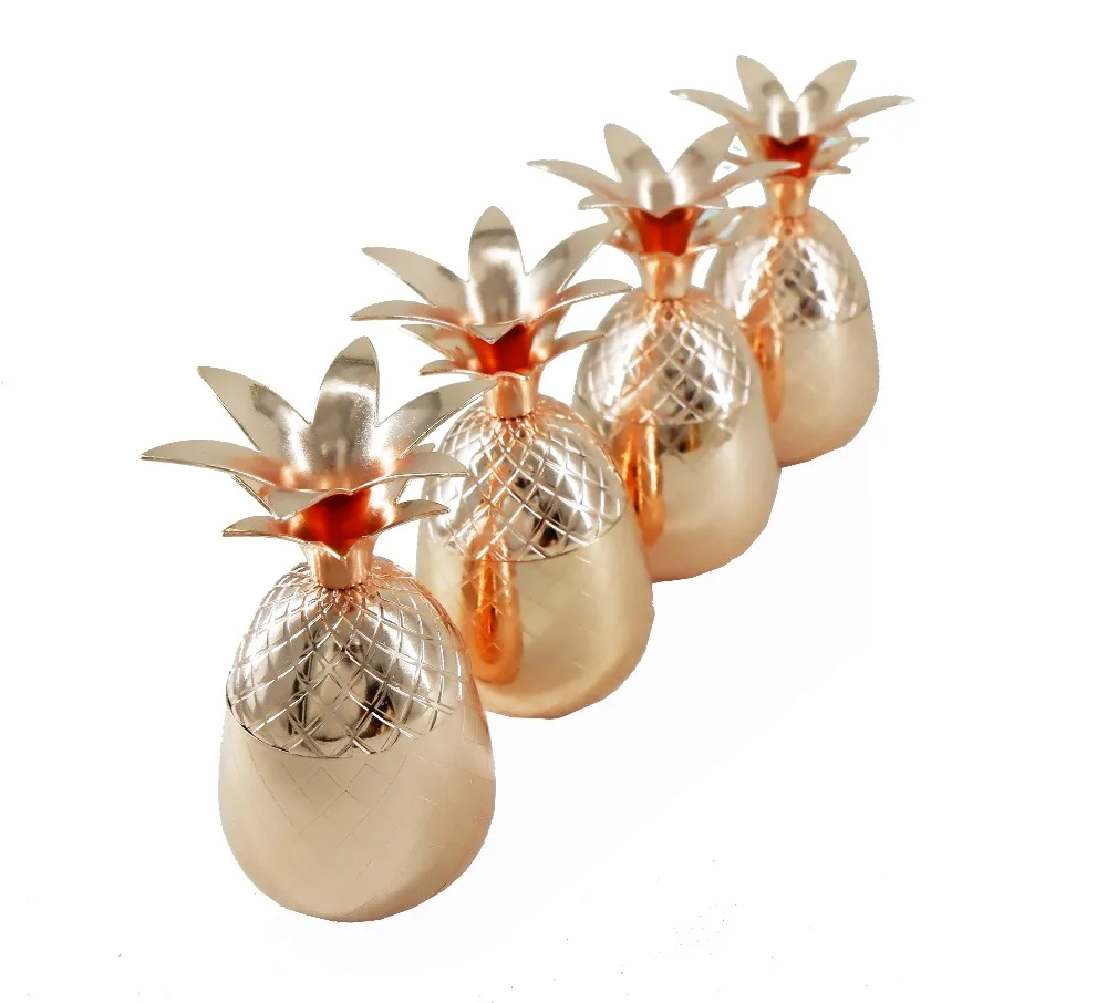 Free Shipping 4PCS Mini 60m Pineapple Tumbler / Mug Moscow Mule Mug - Cocktail Drinking Cups Mugs Set of 4
Free Shipping 4PCS Mini 60m Pineapple Tumbler / Mug Moscow Mule Mug - Cocktail Drinking Cups Mugs Set of 4