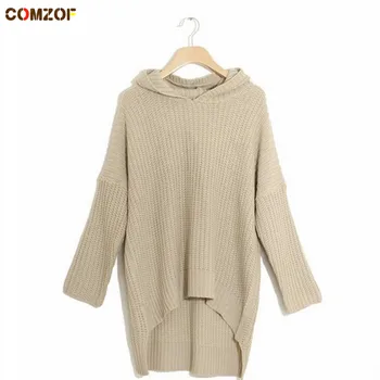 Women autumn winter oversized batwing hooded sweaters jumper women's warm loose pullover irregular hem knitwear
Women autumn winter oversized batwing hooded sweaters jumper women's warm loose pullover irregular hem knitwear