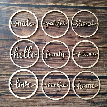 10pcs Wooden Smile Hello Welcome Blessed Love Grateful Thankful Home Family Word Sign Round Circle Wood Cursive Word Room Decors
10pcs Wooden Smile Hello Welcome Blessed Love Grateful Thankful Home Family Word Sign Round Circle Wood Cursive Word Room Decors