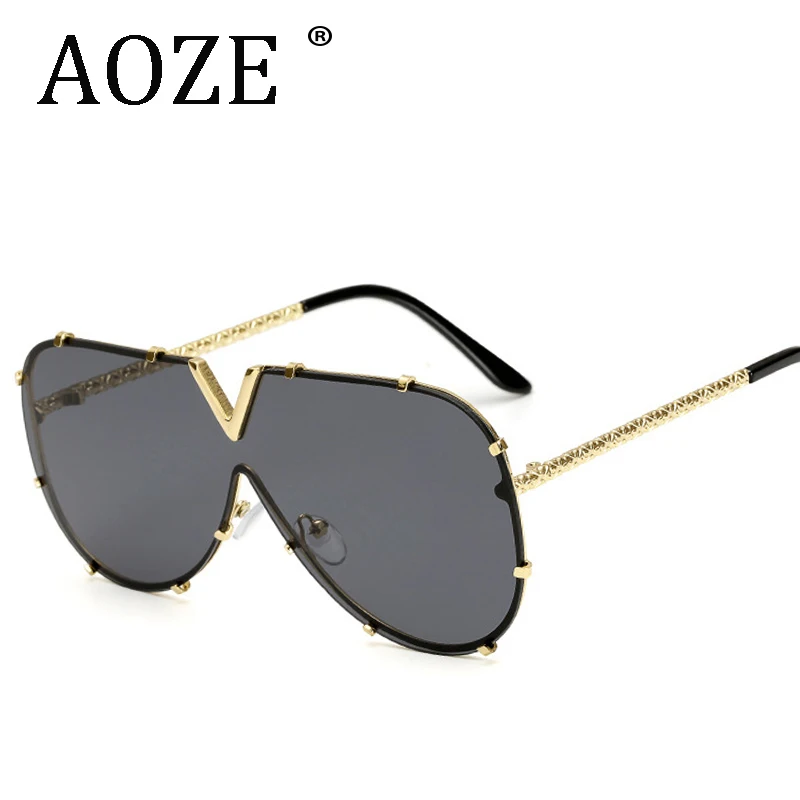 fashion Brand designer Large frame sunglasses men V shape Vintage women sun glasses Retro Gradient Square Eyewear male UV400
fashion Brand designer Large frame sunglasses men V shape Vintage women sun glasses Retro Gradient Square Eyewear male UV400