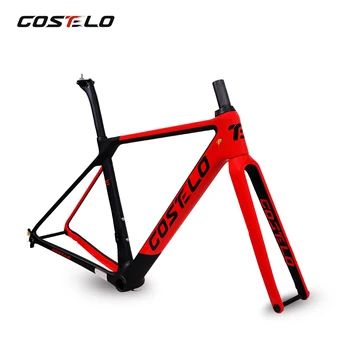 

Costelo Rio 3.0 DISC Thru Axle ROAD BIKE Disc carbon road bicycle frame fork seatpost with intergrated handelbar