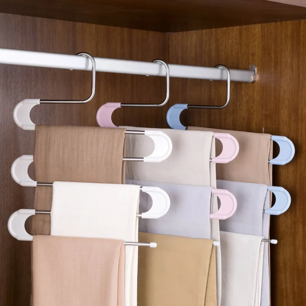 OTHERHOUSE Foldable Clothes Rack Hanger Trousers Storage Racks Ties Belt Scarf Holder Shelf Drying Rack Hook Wardrobe Organizer
OTHERHOUSE Foldable Clothes Rack Hanger Trousers Storage Racks Ties Belt Scarf Holder Shelf Drying Rack Hook Wardrobe Organizer