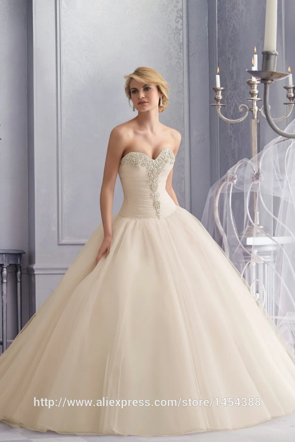 Vestido de noiva 2014 Ball Gown Wedding Dresses Pink Tulle Romantic vestido de casamento 2014 Wedding Gowns
Vestido de noiva 2014 Ball Gown Wedding Dresses Pink Tulle Romantic vestido de casamento 2014 Wedding Gowns