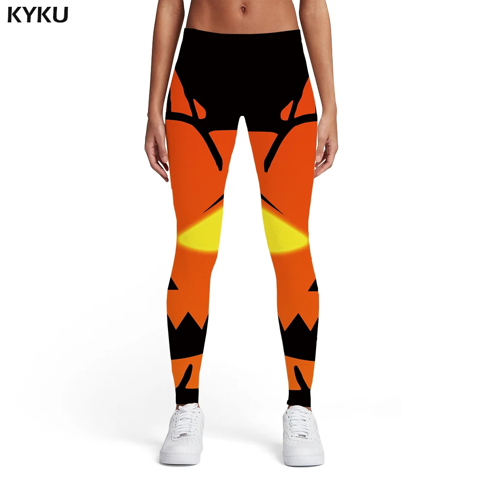 KYKU Brand Halloween Leggings Women Pumpkin Sport Cosplay Printed pants Black Elastic Punk Rock Spandex Womens Leggings Pants
KYKU Brand Halloween Leggings Women Pumpkin Sport Cosplay Printed pants Black Elastic Punk Rock Spandex Womens Leggings Pants