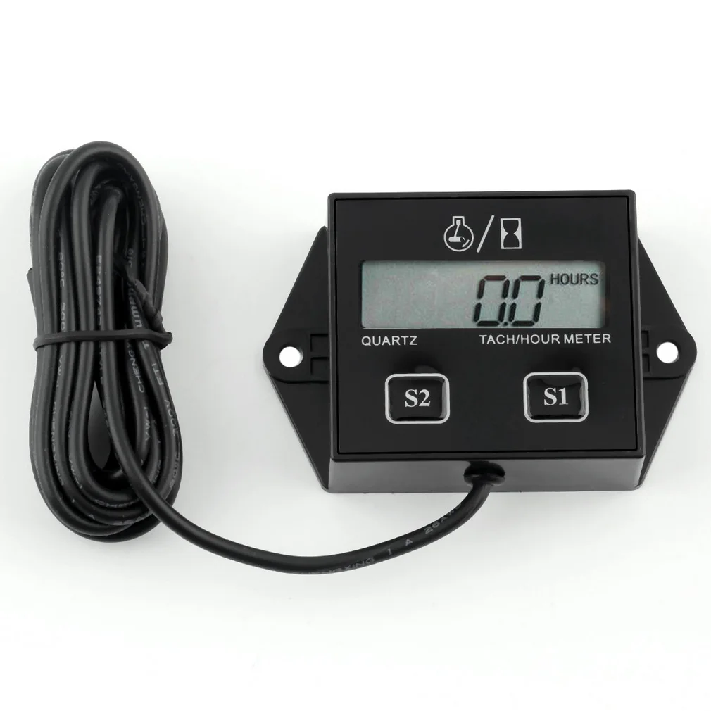 High Quality Car New Digital Engine Tach Tachometer Hour Meter Inductive for Motorcycle Car Motor Stroke Engine Spark Hot
High Quality Car New Digital Engine Tach Tachometer Hour Meter Inductive for Motorcycle Car Motor Stroke Engine Spark Hot