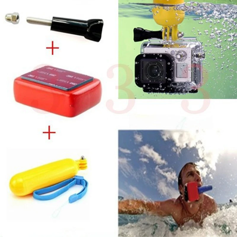 Free Shipping!!Accessories Set 3 in1 Floaty Floating Hand Grip Monopod for Gopro Hero 3 3+ 4/SJ4000 SJ5000/XiaoMi Yi camera
Free Shipping!!Accessories Set 3 in1 Floaty Floating Hand Grip Monopod for Gopro Hero 3 3+ 4/SJ4000 SJ5000/XiaoMi Yi camera