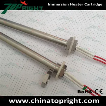 High Density Immersion Electric Flange 20mm Cartridge Heater with Nut 240V/1000W Mold Heating Single end
High Density Immersion Electric Flange 20mm Cartridge Heater with Nut 240V/1000W Mold Heating Single end